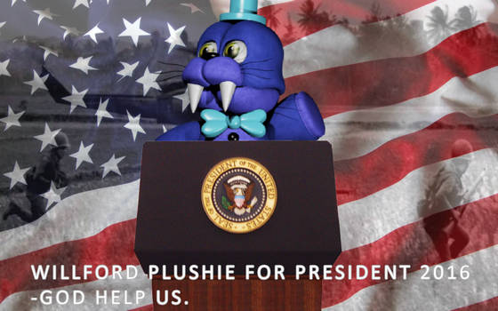 Vote For Willford plushie 2016!!!