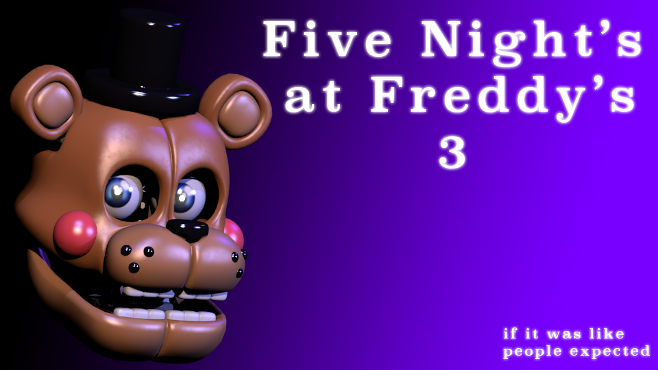 Freddy Fazbear Fnaf 1 Jumpscare 1 recreation by zueiroooooooooooo on  DeviantArt