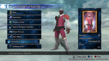 Soulcalibur V Create a Soul- RICHYMASTER