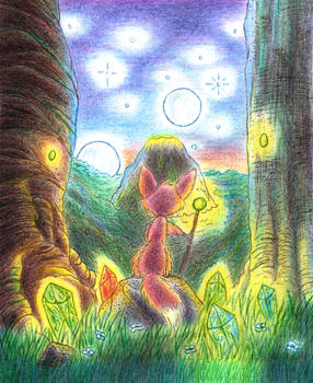 A Fox's Journey To The Moon Worlds