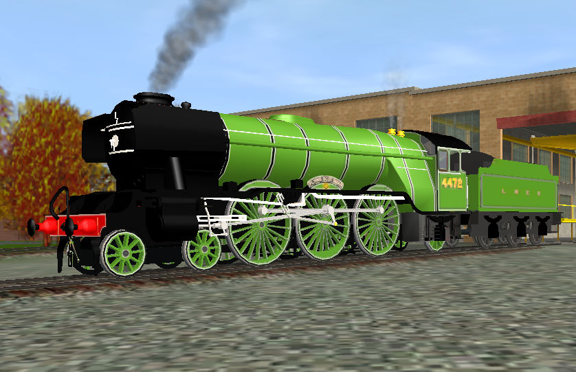 Flying Scotsman with a fowler tender by ROBTHEMAINLINEE2 on DeviantArt