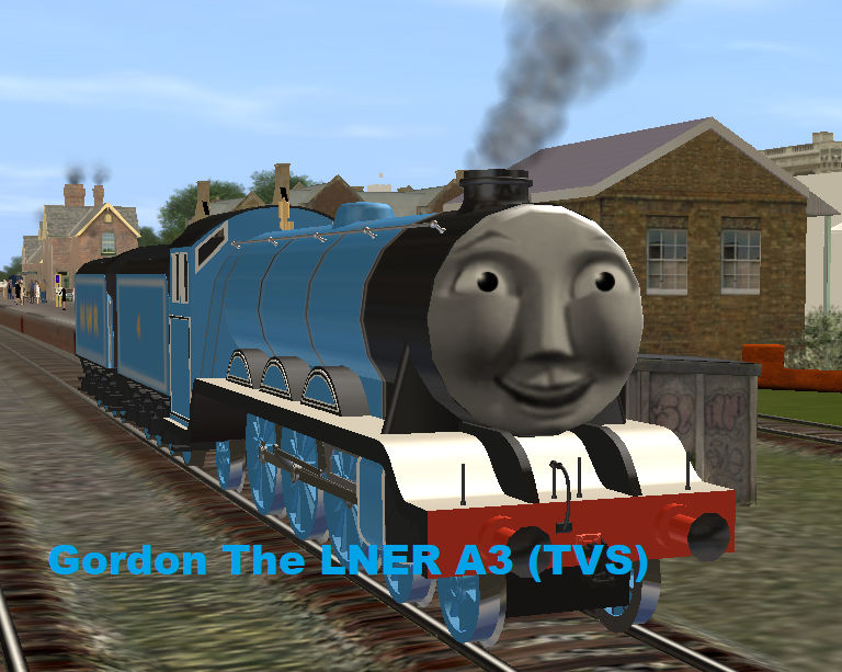 Gordon The LNER A3 TVS version release by ROBTHEMAINLINEE2 on DeviantArt
