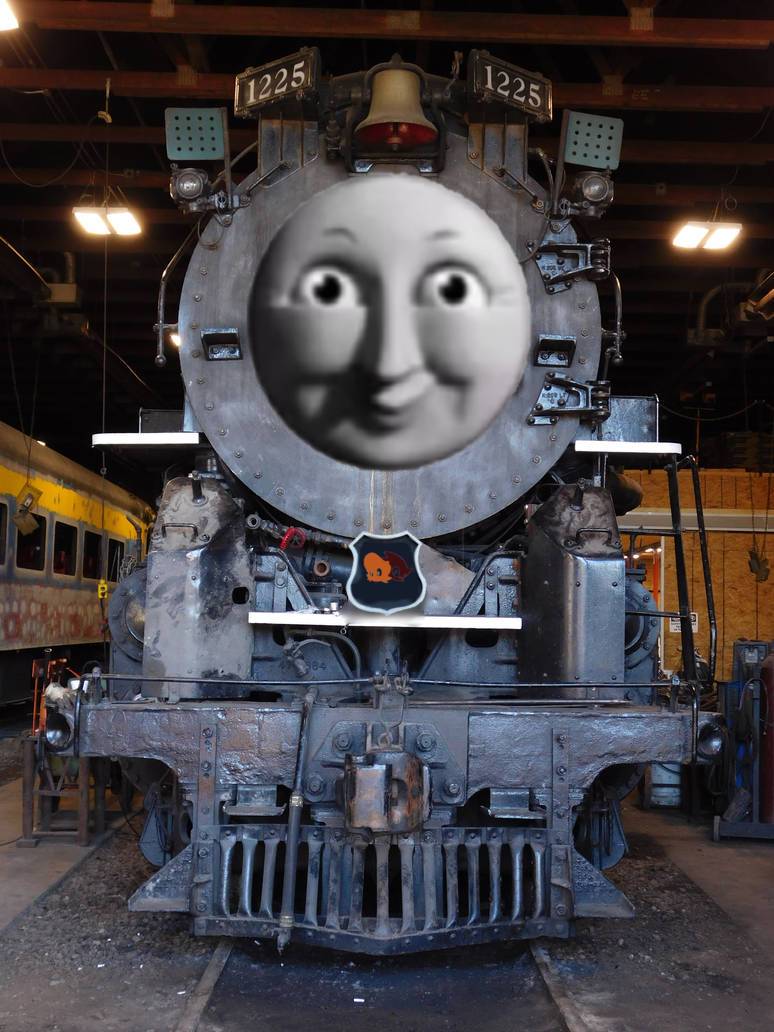 1225 Pere Marquette 1225 with face and logo by ROBTHEMAINLINEE2 on DeviantArt
