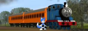 Thomas meets Thomas by ROBTHEMAINLINEE2 on DeviantArt