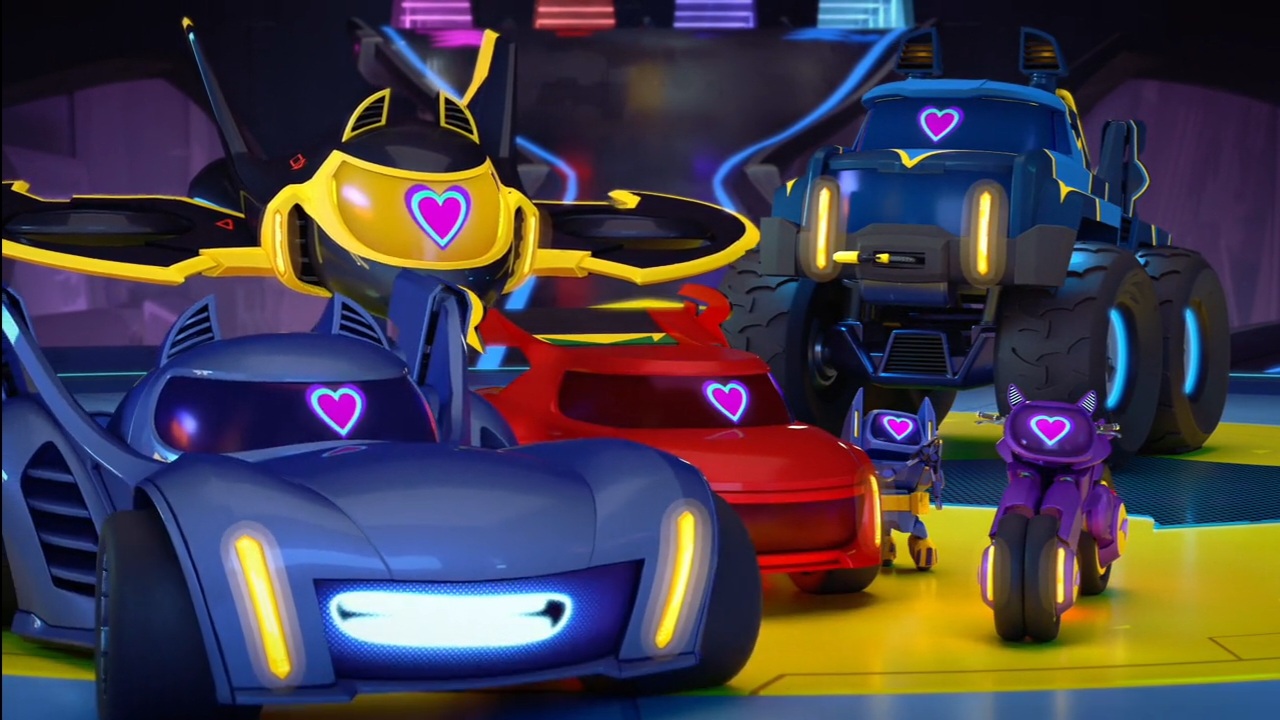 Batwheels showing a heart on their windshields by ROBTHEMAINLINEE2 on ...