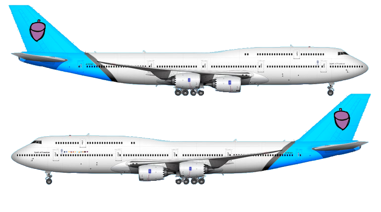 A747AS (Royal Family Of Acorn's private 747-8i) by ROBTHEMAINLINEE2 on ...