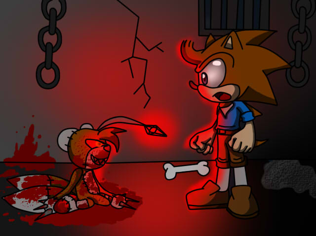 Tails doll - cursed version by pepperthe2008rabbit on DeviantArt