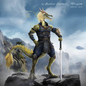 12 Zodiac Animals - Dragon by Son-Do