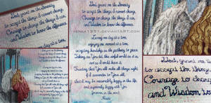 Serenity Prayer (details)