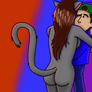 A PERESENT FOR VULPELCAN--Zoi hugging Zao