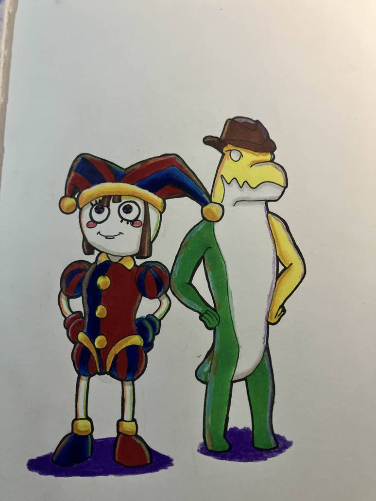 Pomni x Gummigoo by GuyWithTheGreenHat on DeviantArt