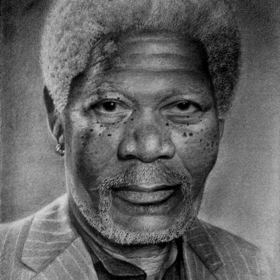 Morgan Freeman by Seifullah Morgan Freeman by Seifullah