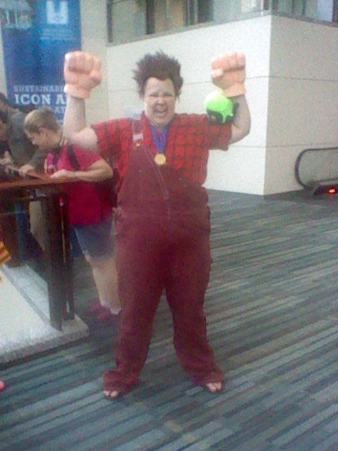 Wreck-it Ralph Cosplayer by ChibiKirbylover on DeviantArt