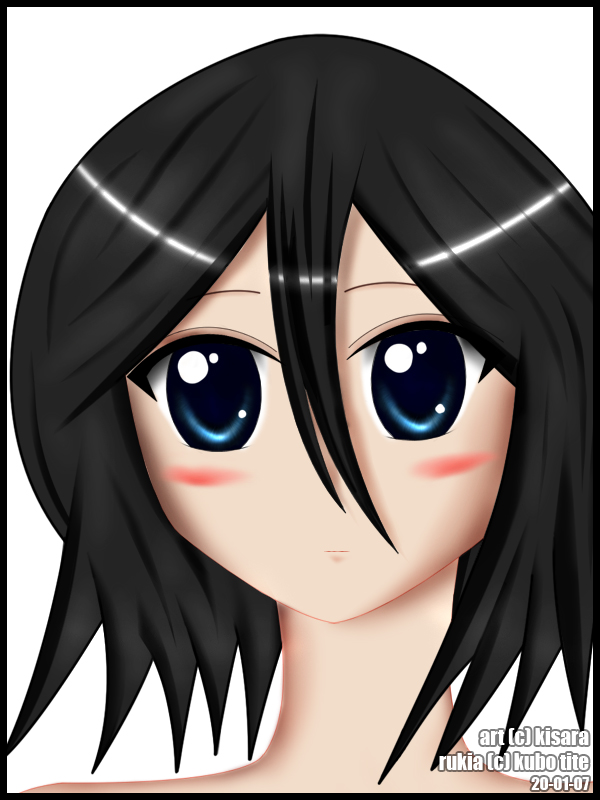 Rukia Blushing