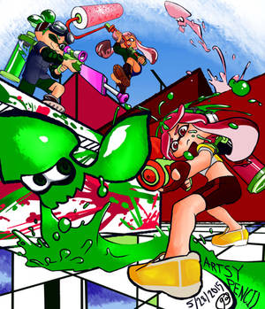 Splatoon Battle