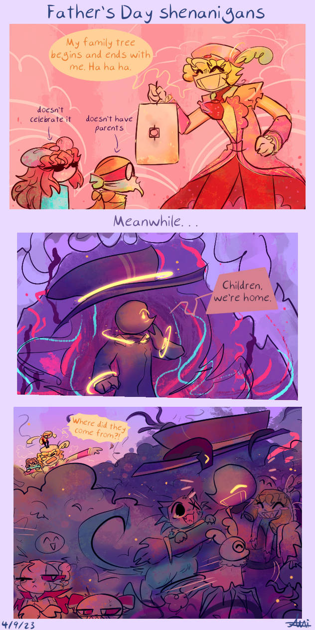 Fathers Day thing by Artikyuu on DeviantArt