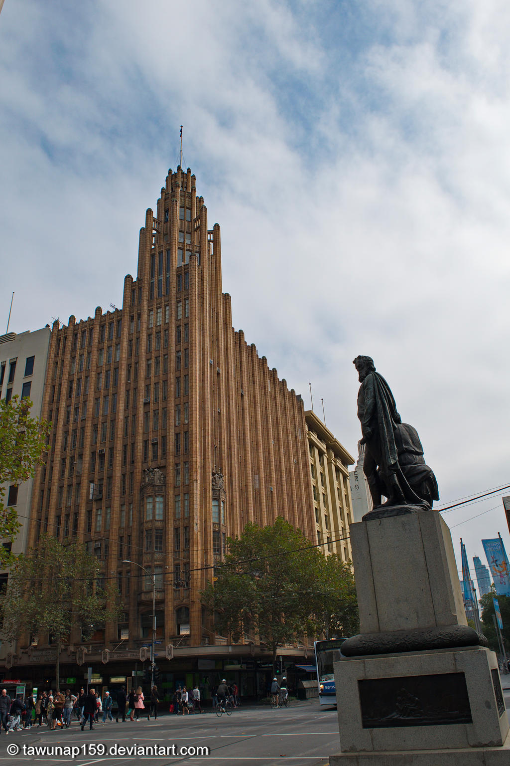 Burke and Willis Monument