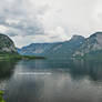 Cloudy Hallstatt Panorama