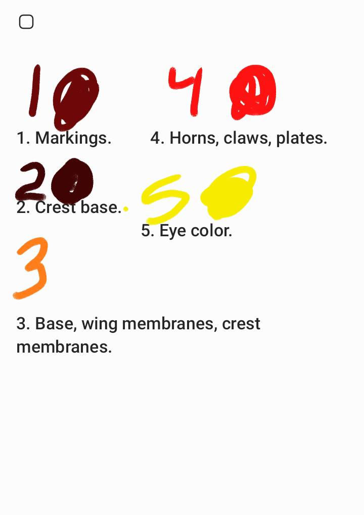 Florus Color Flamorus color guide by Nebulara1995 on DeviantArt