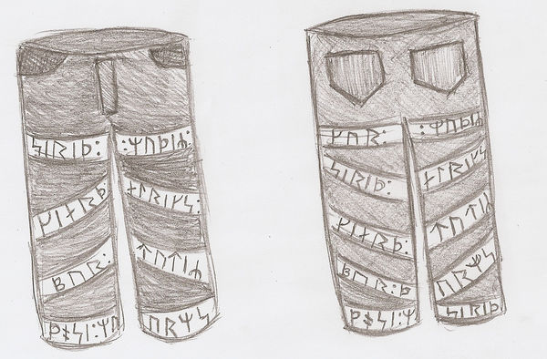 Pant Runes Rune Pants by VisualScream on DeviantArt