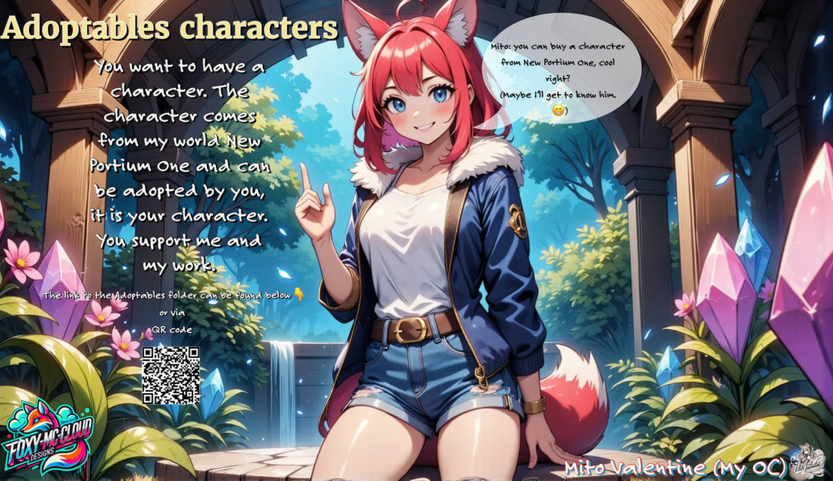 Adaptable Chacacters Offer for Adoptables Characters by FoxY-Mc-CLouD on DeviantArt