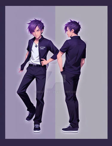 Fullbody Anime Boy Character Concept 1 (OPEN)