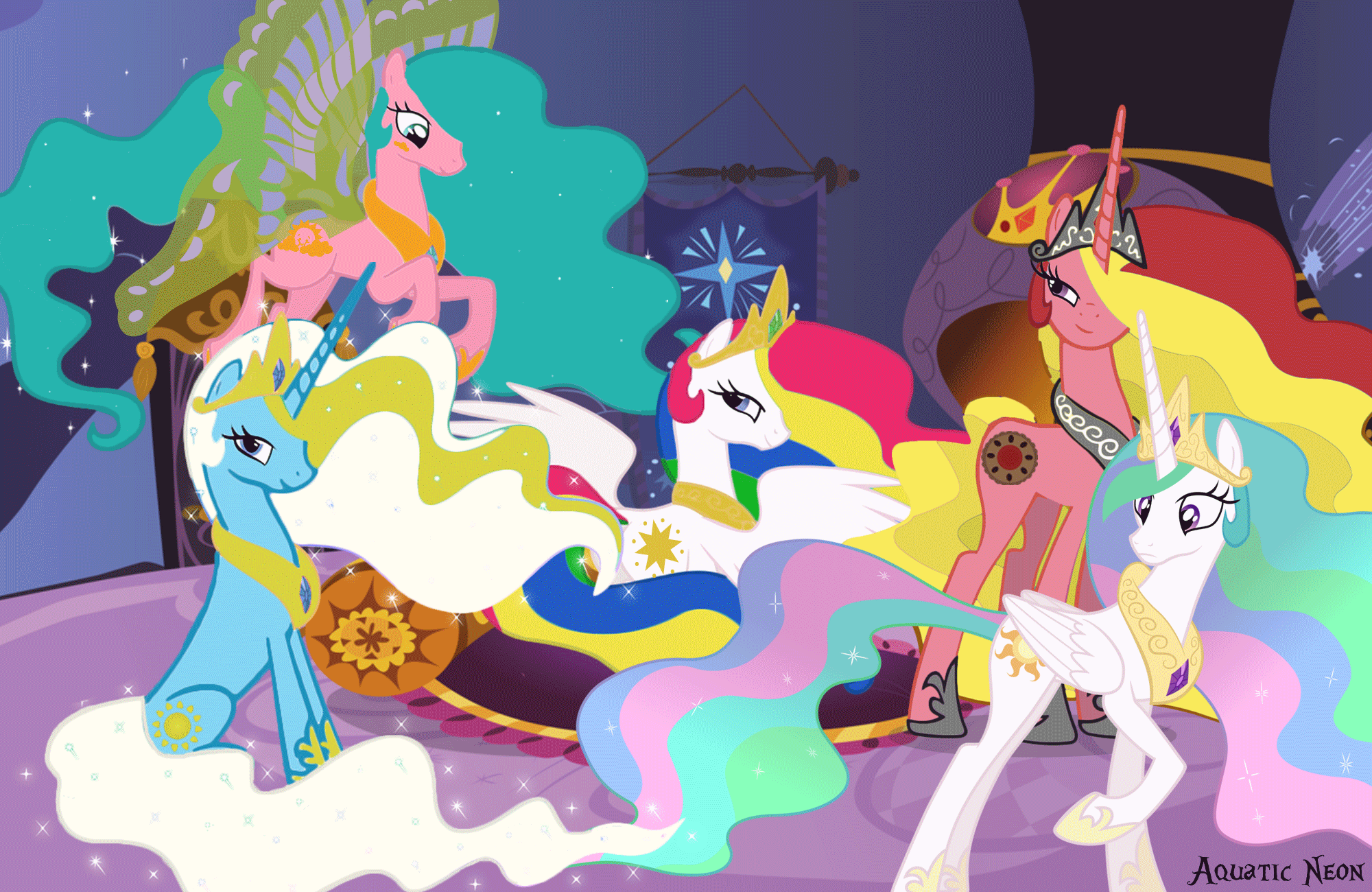 Princess Celestia G1 Relations