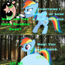 Rainbow Dash Eats Buttercup
