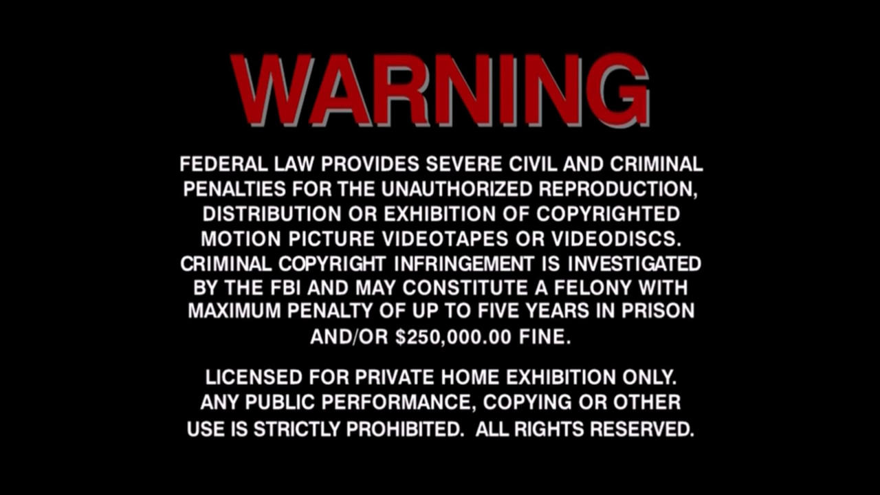 New Line Warning Screen (Lionsgate, 2005-2007) by Ninjaaaron on DeviantArt