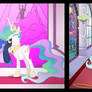 Princess Celestia eats Princess Luna vore