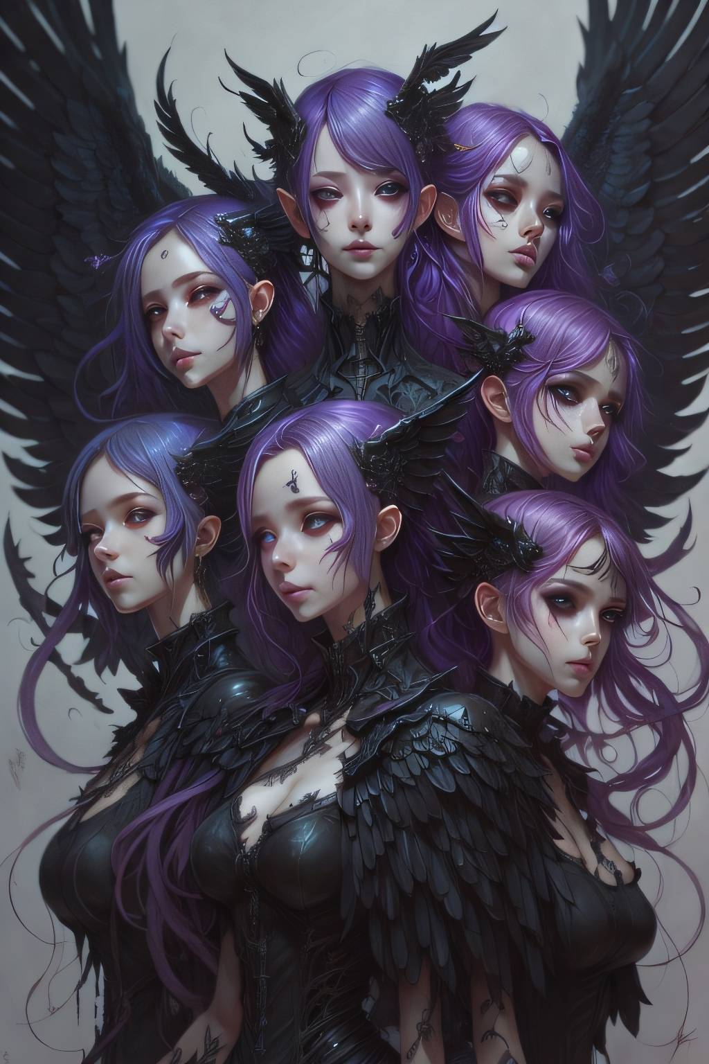 Violet angels by Paranormal-ghouls on DeviantArt