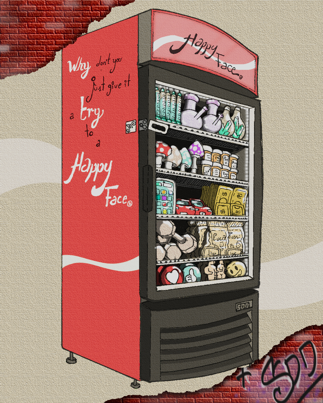 Happy Machine Drawing The Happy Face Machine. by SantiDrawDealer on DeviantArt