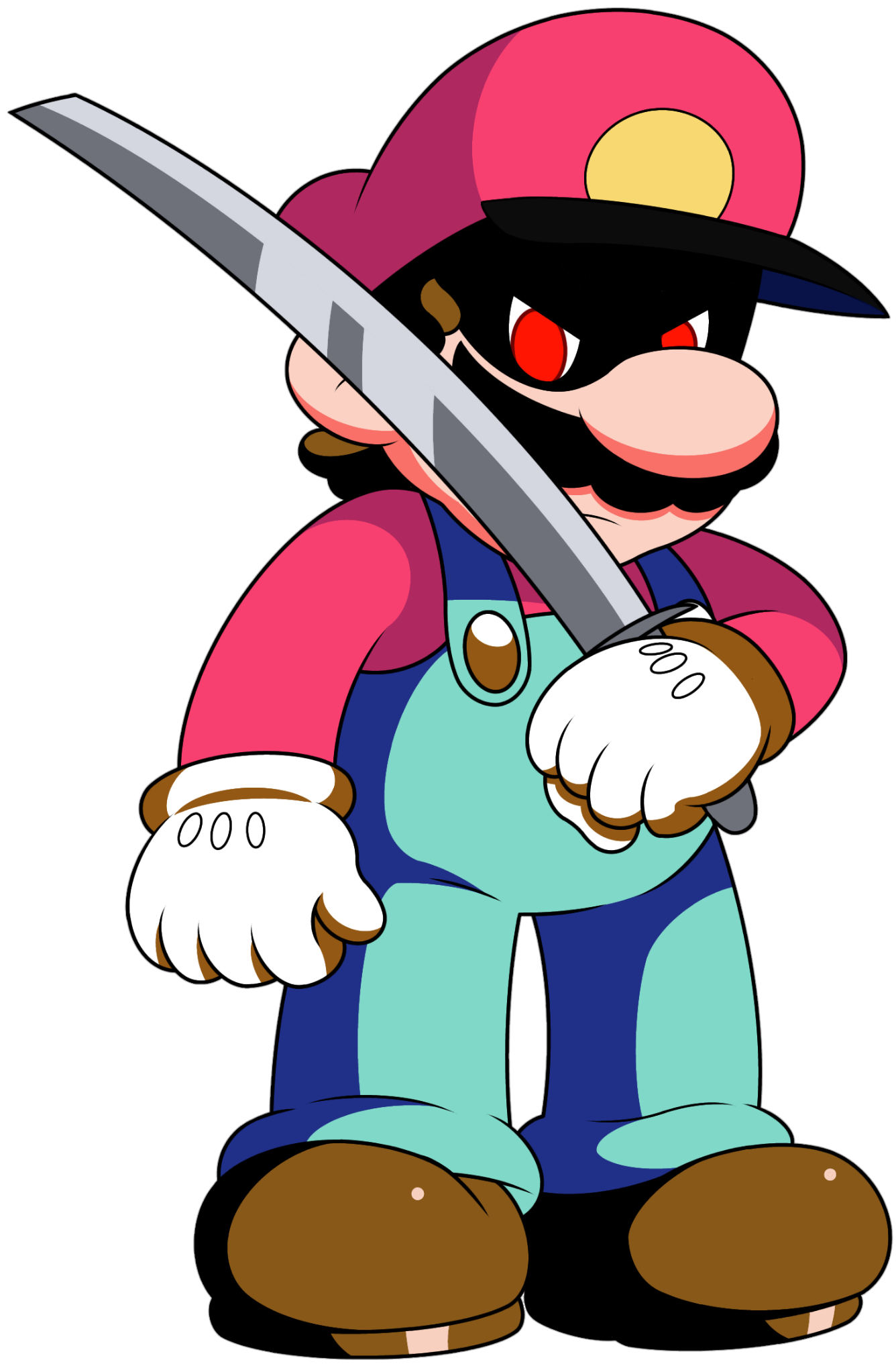 Devil-Mario/Power-Star Mario by ioxcqu9828cxn2z on DeviantArt