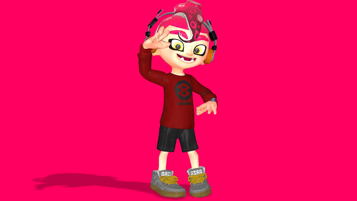 Octoling-Boy (Pink) by ioxcqu9828cxn2z on DeviantArt