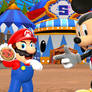 SMG4-Mario and Stupid-Mickey