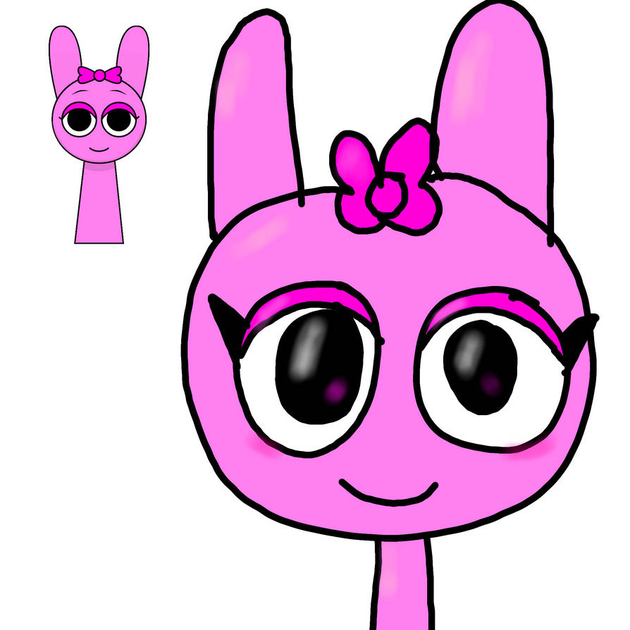 Pinki sprunki new by jessalync on DeviantArt