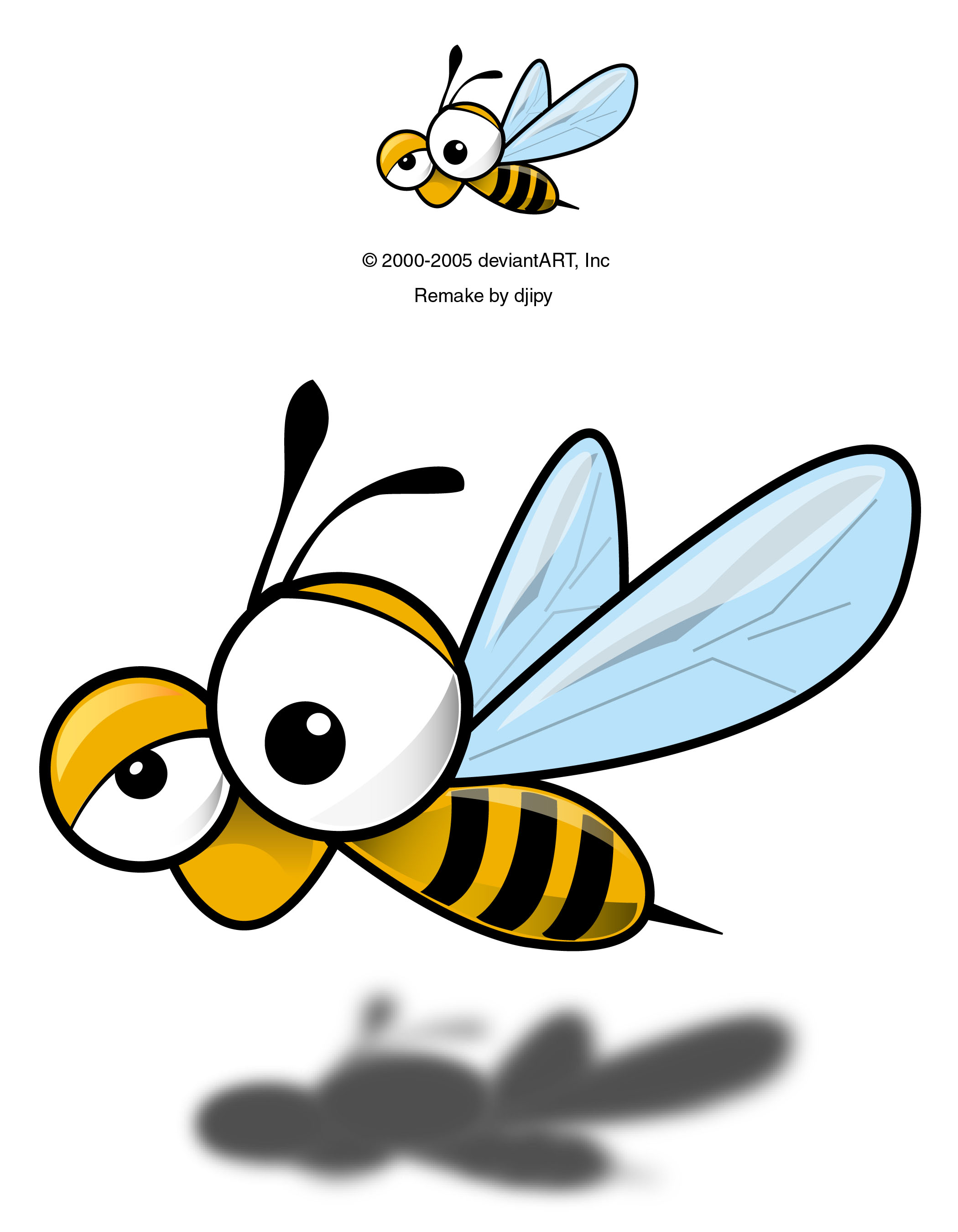 A funny bee