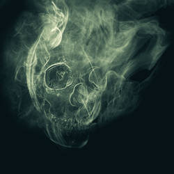 Smoke skull