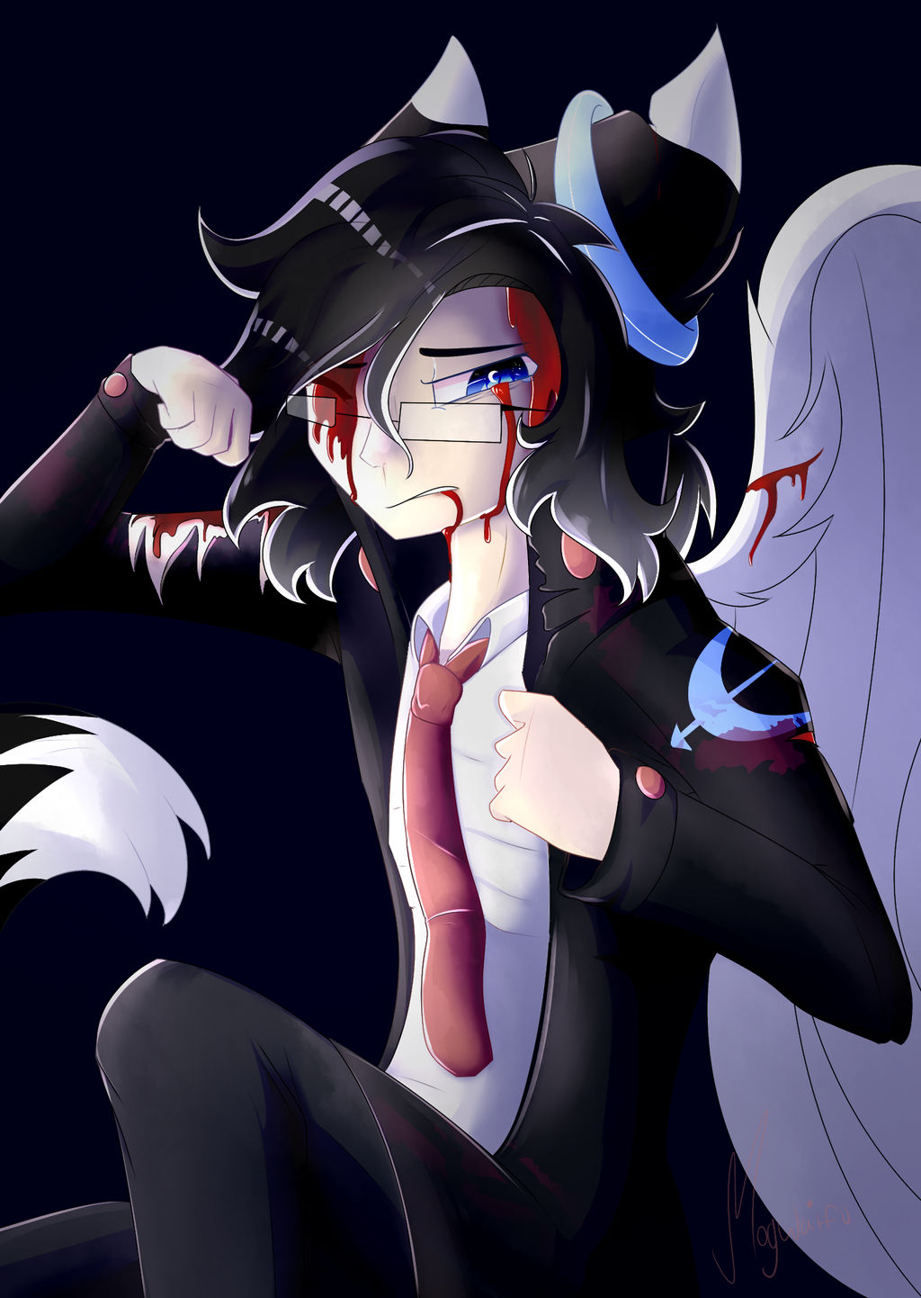 Sticky Sticky Blood by Mogwaifu on DeviantArt