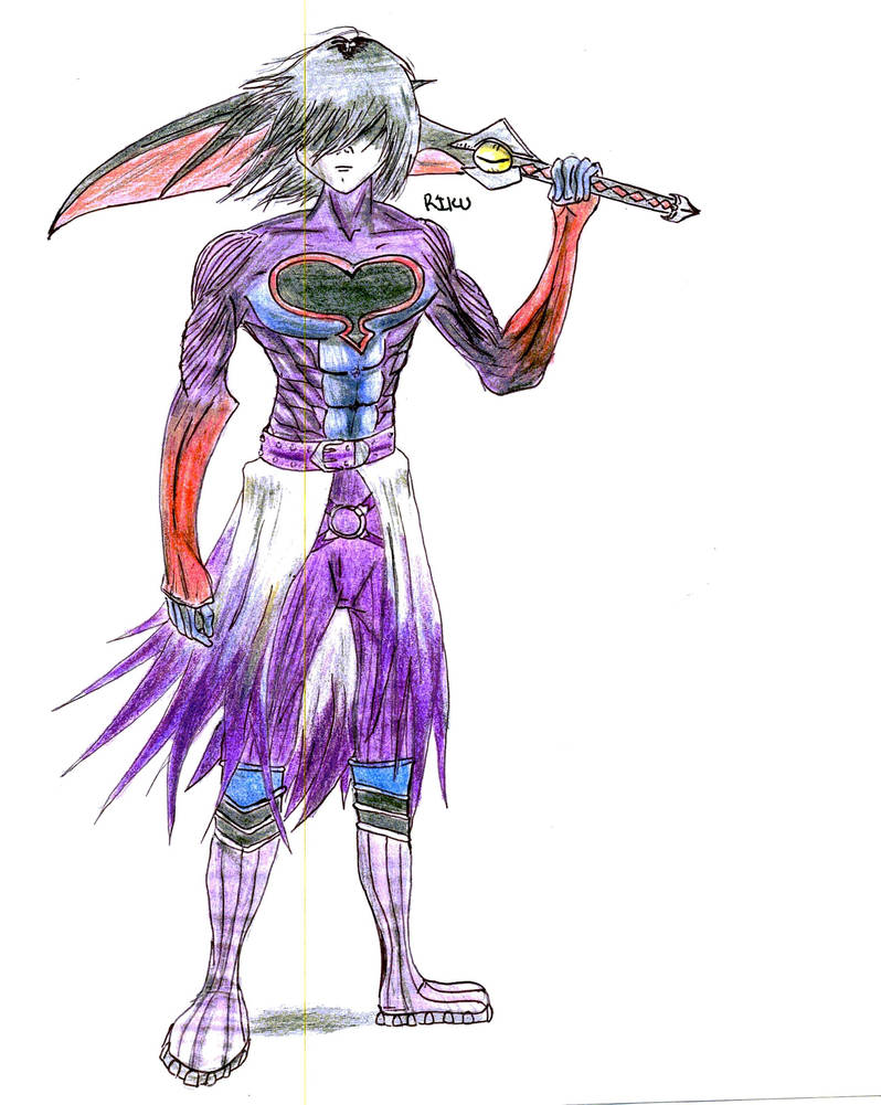 Dark Riku With Souleater by danzeross on DeviantArt