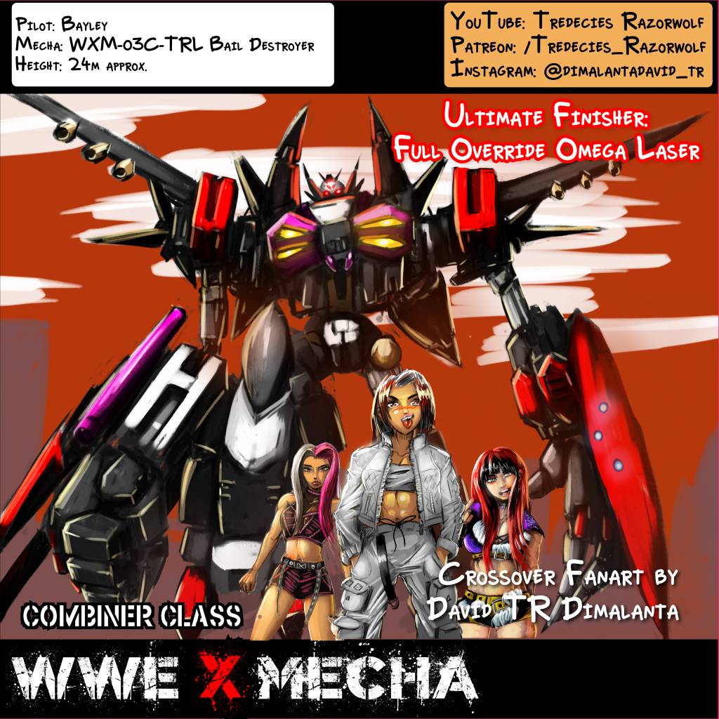 Project Razorwolf WWE x Mecha: Bail Destroyer (Damage CTRL's mech) by Tredecies-Razorwolf ...
