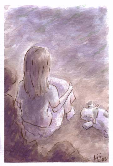 Fiji Island Waiting by littleguineapig