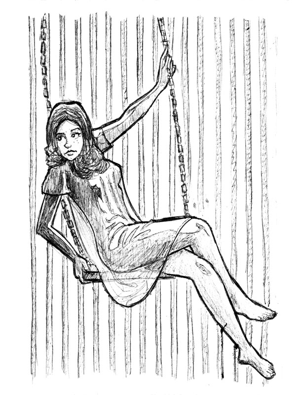 Inktober 17 of 31 (Swing)