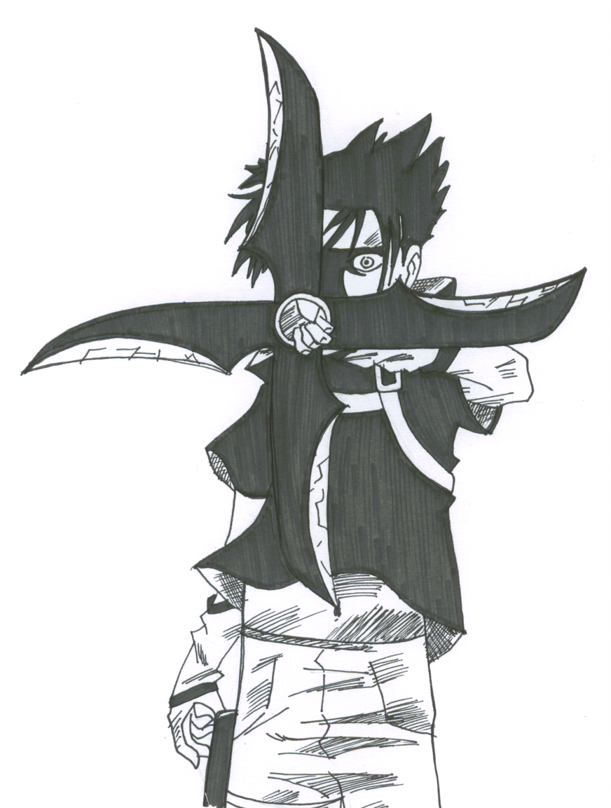 Lineart Do Sasuke by ADMUlielson on DeviantArt