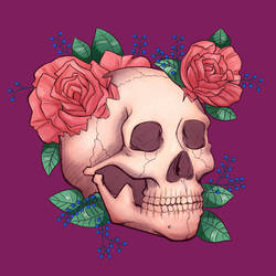 Floral Skull