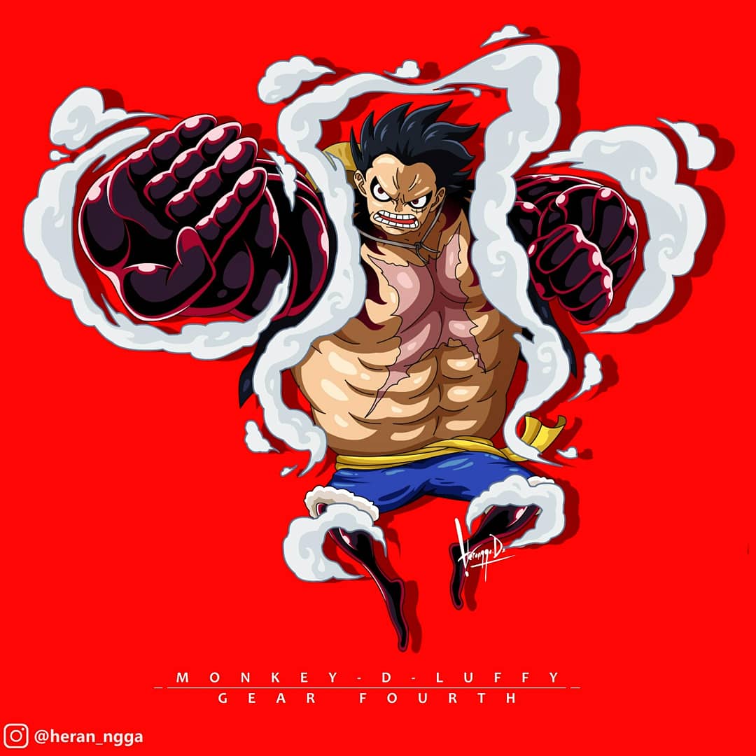 Monkey D Luffy Gear 4th By Heranggadz On Deviantart