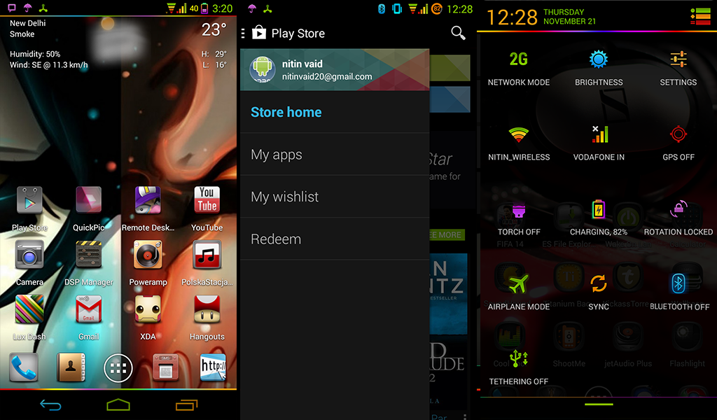 CM 10.2/10.1 THEME NEON COLORS