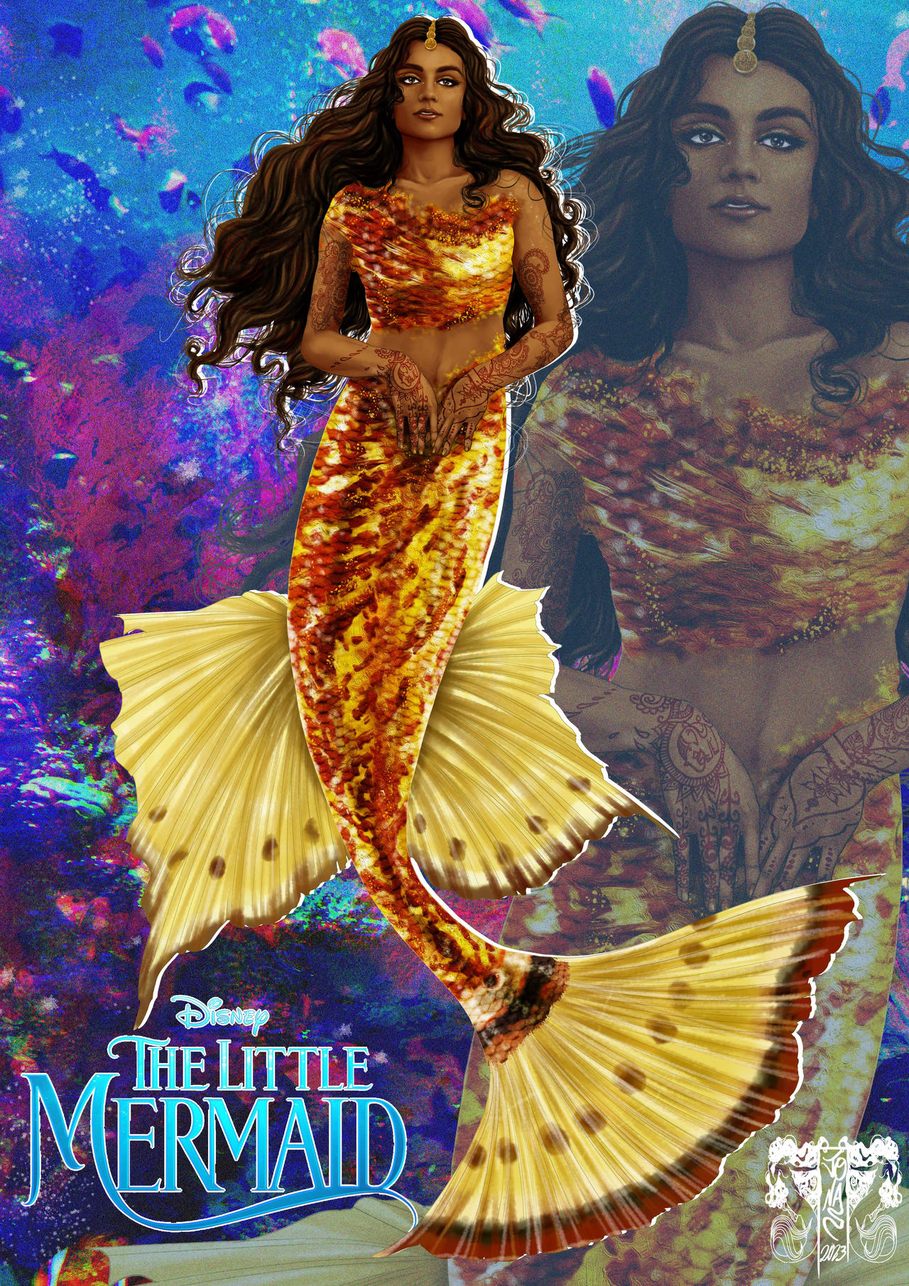 Daughters Of Triton Simone Ashley as Indira by Sereio666 on DeviantArt