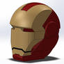 Ironman Helmet - SolidWorks Screen Grab