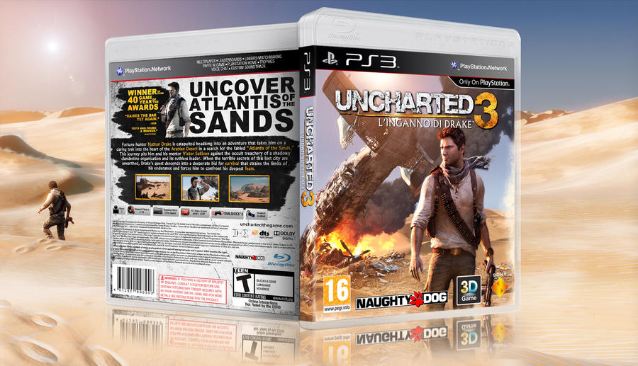 Uncharted 3 ps3 boxart